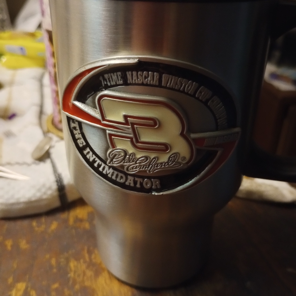 Dale Earnhardt #3 the Intimidator 20oz tumbler 7-time NASCAR win/cup Champion